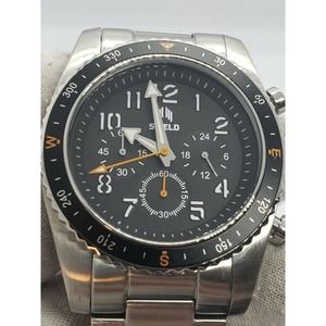 Shield Exley Steel Case Chronograph